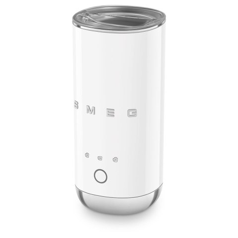 Spieniacz do mleka Smeg MFF02WHEU Biały 50's Style (podgrzewanie mleka, spienianie na ciepło i spienianie na zimno)