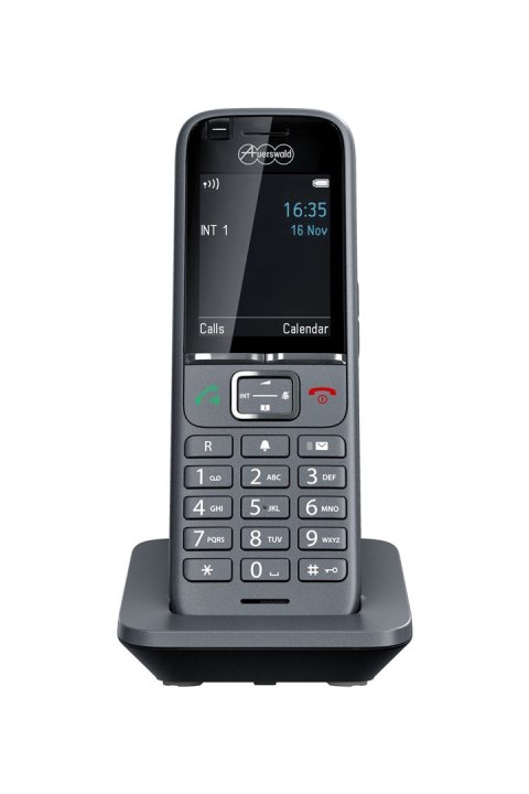 Bezprzewodowy przedłużacz słuchawkowy Auerswald COMfortel M-710 w wersji DECT/GAP, Ciemny Tytan