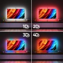 Nanoleaf Nanoleaf 4D V2 TV Screen Mirror + Light Strips Kit (for TV & Monitor up to 65'')|24 W|Multicolor RGB