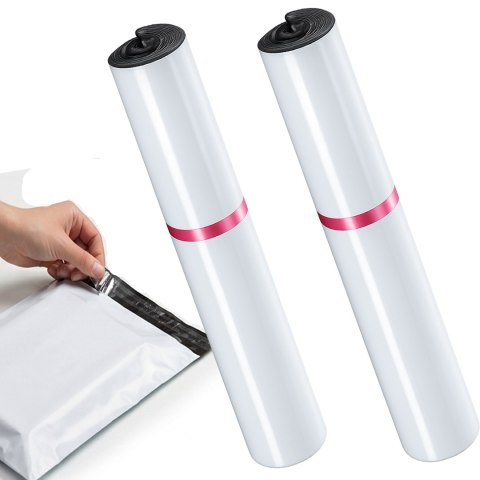 Foliopaki Kurierskie Białe 4XL 450x550mm - 100 szt.