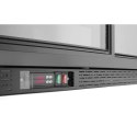 Lodówka chłodziarka barowa z 3 drzwiami suwanymi LED 308 l 160 W 135x52x87 cm