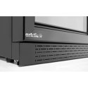 Lodówka chłodziarka barowa z 3 drzwiami suwanymi LED 308 l 160 W 135x52x87 cm