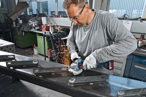 SZLIFIERKA KĄTOWA FI 125 18V-LI 2X5.0AH GWS BOSCH