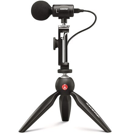Shure Shure | MV88+DIG-VIDKIT | Zestaw mikrofonowy i wideo | Czarny | kg
