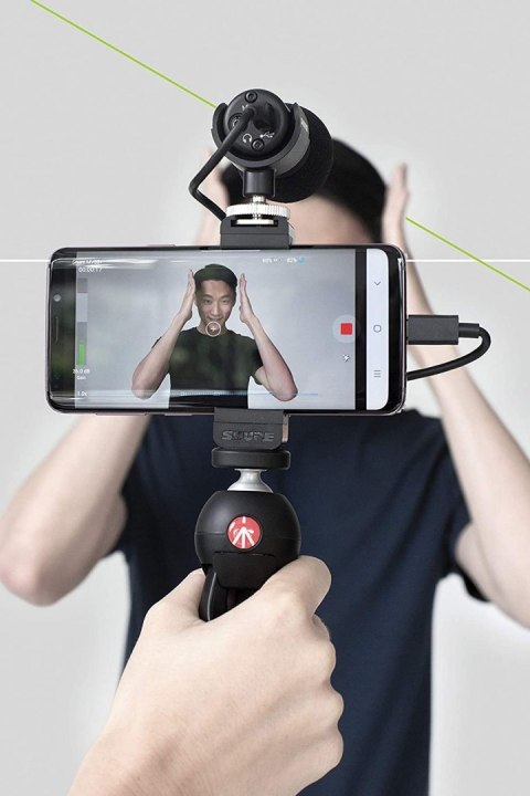 Shure Shure | MV88+DIG-VIDKIT | Zestaw mikrofonowy i wideo | Czarny | kg