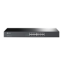 Switch TP-Link TL-SF1016 Nie zarządzany Fast Ethernet (10/100) 1U Czarny