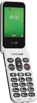 Doro Leva E30 7,11 cm (2.8") 142,7 g Czarny, Biały Telefon funkcjonalny