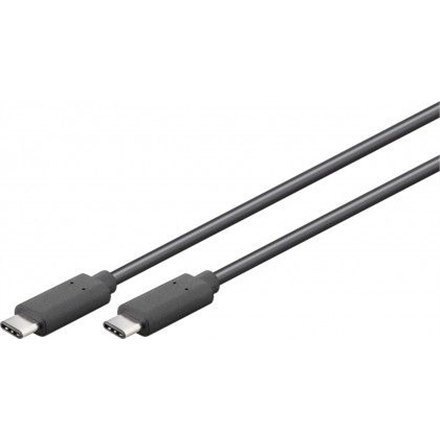 Goobay Goobay | Kabel USB-C | Męski | 24-pinowy USB-C | Męski | Czarny | 24-pinowy USB-C | 3 m