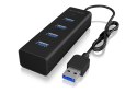 Raidsonic Raidsonic | 4 portowy hub USB 3.0 | IB-HUB1409-U3