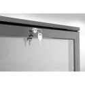 Lodówka chłodziarka barowa na napoje 1-drzwiowa LED 105 l 120 W 60x53x87 cm