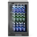 Lodówka chłodziarka barowa na napoje 1-drzwiowa LED 86 l 120 W 50x53x87 cm