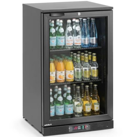 Lodówka chłodziarka barowa na napoje 1-drzwiowa LED 86 l 120 W 50x53x87 cm