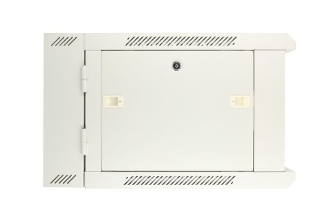 Extralink Szafa rack 6U 600x600 AZH Szara montowana na ścianie, dwusekcyjna