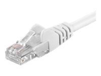 Goobay Kabel krosowy Goobay | 68633 CAT 6 U/UTP | PVC | Długość kabla: 1 m | Biały