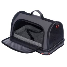 ZOLUX Torba transportowa dla psa i kota wzmocniona NOMAD M czarna 44,5×28×25