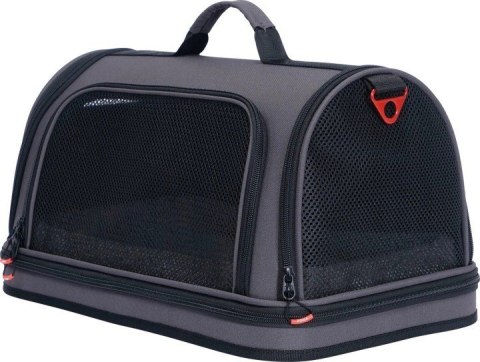 ZOLUX Torba transportowa dla psa i kota wzmocniona NOMAD M czarna 44,5×28×25