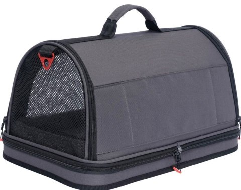 ZOLUX Torba transportowa dla psa i kota wzmocniona NOMAD M czarna 44,5×28×25