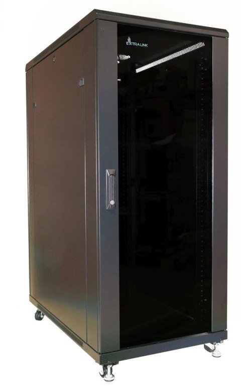 Extralink Szafa rack 32U 600x1000 Czarna stojąca