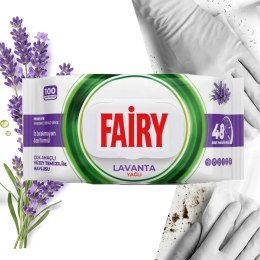 FAIRY Chusteczki Czyszczące LAWENDA Uniwersalne Antybakteryjne 100 szt.
