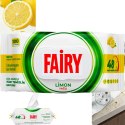 FAIRY Chusteczki Czyszczące LEMON Uniwersalne Antybakteryjne 100 szt.