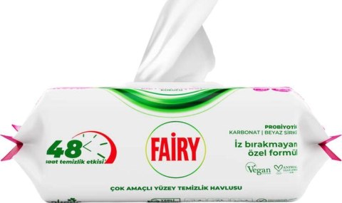 FAIRY Chusteczki Czyszczące LILIA Uniwersalne Antybakteryjne 100 szt.