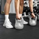 Kettlebell bitumiczny 20 kg szary REBEL ACTIVE