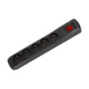 Listwa zasilająca ARC5 5g 3,0m czarna ARcon