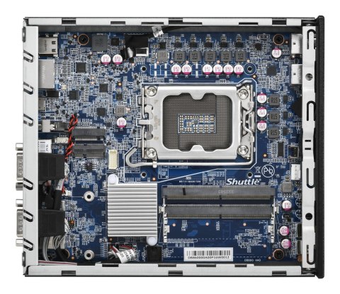 Shuttle DB860 komputer typu barebone Wielkość PC 1.35L Czarny Intel B860 LGA 1851 (Socket V1)