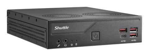 Shuttle DB860 komputer typu barebone Wielkość PC 1.35L Czarny Intel B860 LGA 1851 (Socket V1)