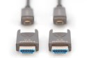 Digitus Hybrydowy kabel światłowodowy 4K AOC HDMI z 10m odłączanym wtykiem