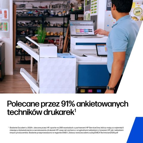 HP 410X oryginalny wkład z purpurowym tonerem LaserJet XL