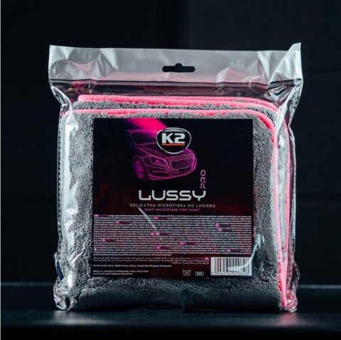 K2 Ręcznik Z Mikrofibry Lussy Pro Do Polerowania 40x40 cm 1200gsm D0222