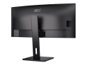 AOC CU34P3CV | 34 " | VA | 21:9 | 100 Hz | 4 ms | 3440 x 1440 pikseli | 1 port HDMI