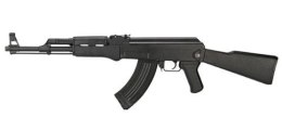 Karabinek AEG Cyma AK47 Tactical Black kal. 6mm (Komplet z Aku i ładowarką)