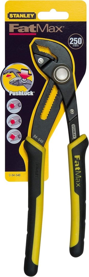 Stanley Stanley Fatmax 250mm Push Button Multigrip Pliers | 0-84-648