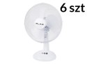 44-068# Wentylator biurkowy 12"/30cm 40w biały op.