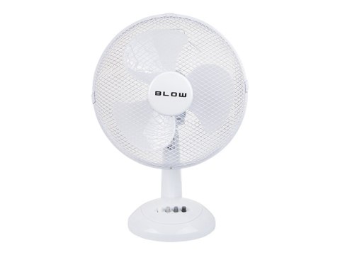 44-068# Wentylator biurkowy 12"/30cm 40w biały op.