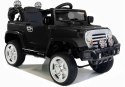 Auto na Akumulator Jeep JJ245 Dla Dzieci Światła LED MP3 Pilot Czarny