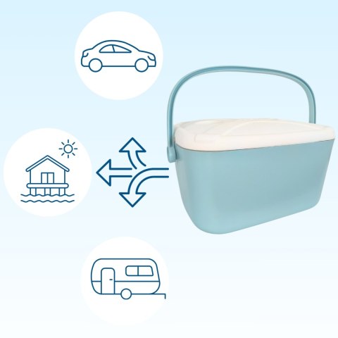 Lodówka CEGECO 20L Błękitna Kamai