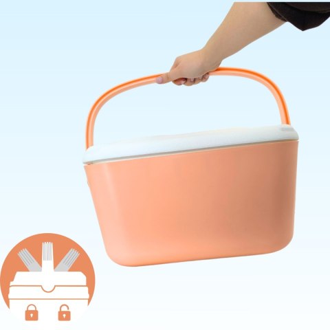 Lodówka CEGECO 20L Różowa Kamai