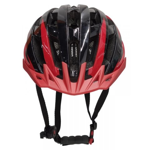 TECHLY Kask rowerowy MTB Bluetooth 54-58 cm LED/SOS/Intercom czerwony MT1NEO-M-RED