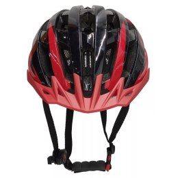 TECHLY Kask rowerowy MTB Bluetooth 58-62 cm LED/SOS/Intercom czerwony MT1NEO-L-RED