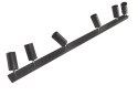 Lampa spotlight FILO 6xGU10 czarna