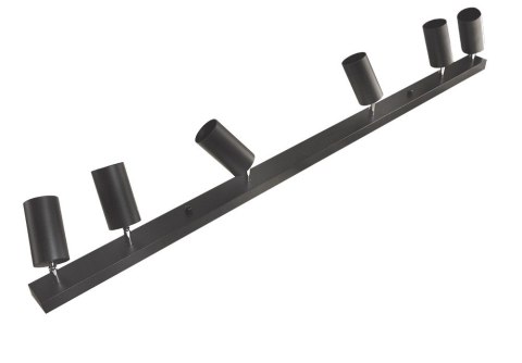 Lampa spotlight FILO 6xGU10 czarna