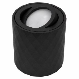 Oprawa sufitowa Zola Black ruchoma okrągła 80*84
