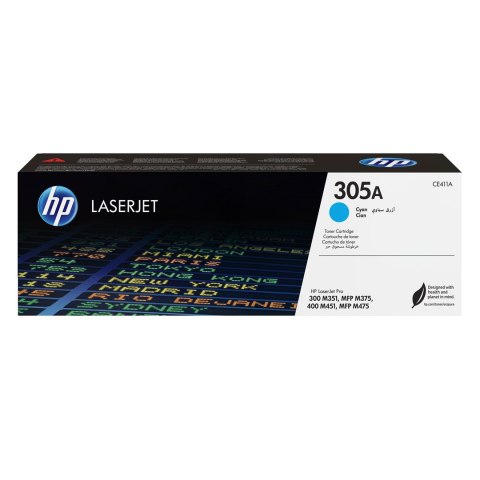 HP 305A oryginalny wkład z błękitnym tonerem LaserJet