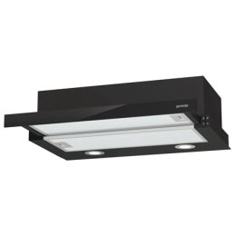 Gorenje Gorenje | Okap | TH62E4BG | Klasa efektywności energetycznej C | Teleskopowy | Szerokość 60 cm | 450 m³/h | Sterowanie mechanicz