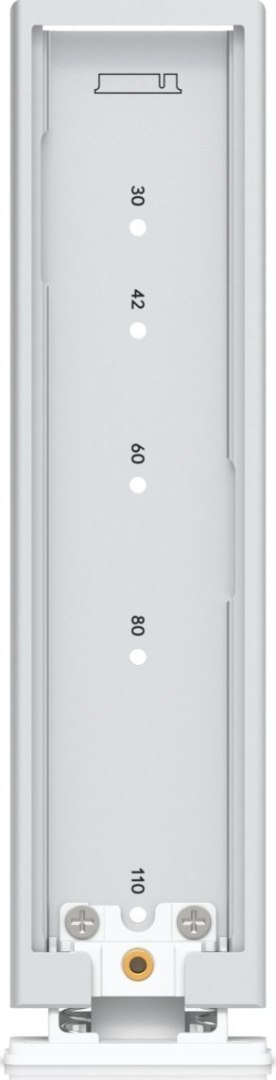 Obsługa różnych rozmiarów dysków M.2 NVMe UBIQUITI UACC-SSD-Tray