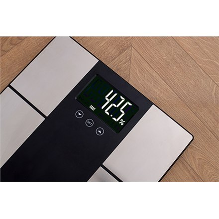 Adler Adler Bathroom scale with analyzer AD 8165 Maximum weight (capacity) 225 kg, Accuracy 100 g, Body Mass Index (BMI) measuring, S