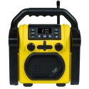 Adler Adler | Construction radio with Bluetooth | AD 1911 | AUX in | Black/Yellow